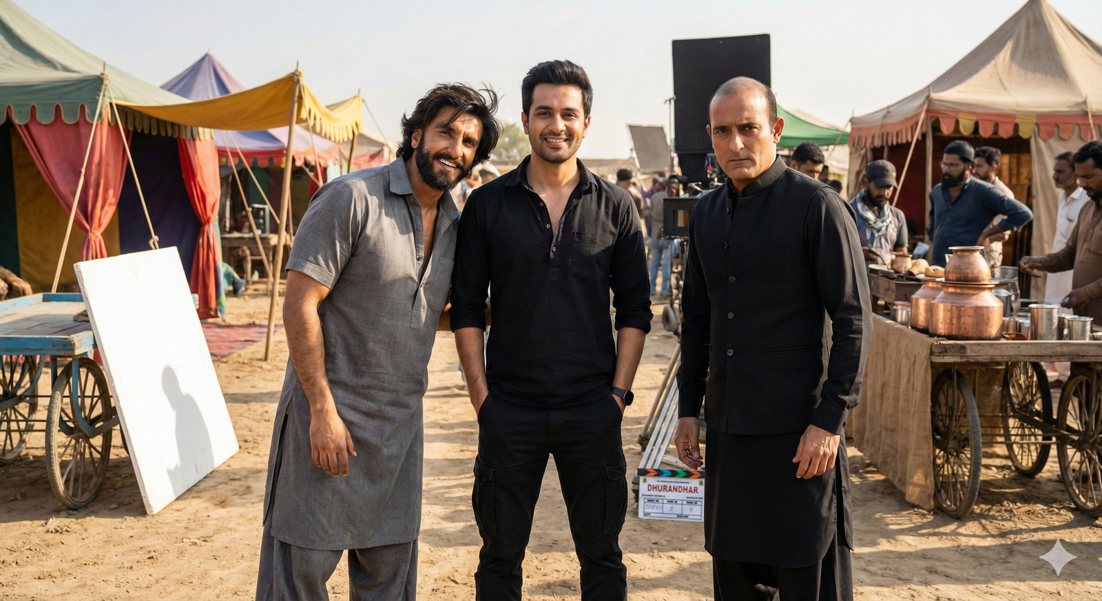 Dhurandhar BTS Group Photo