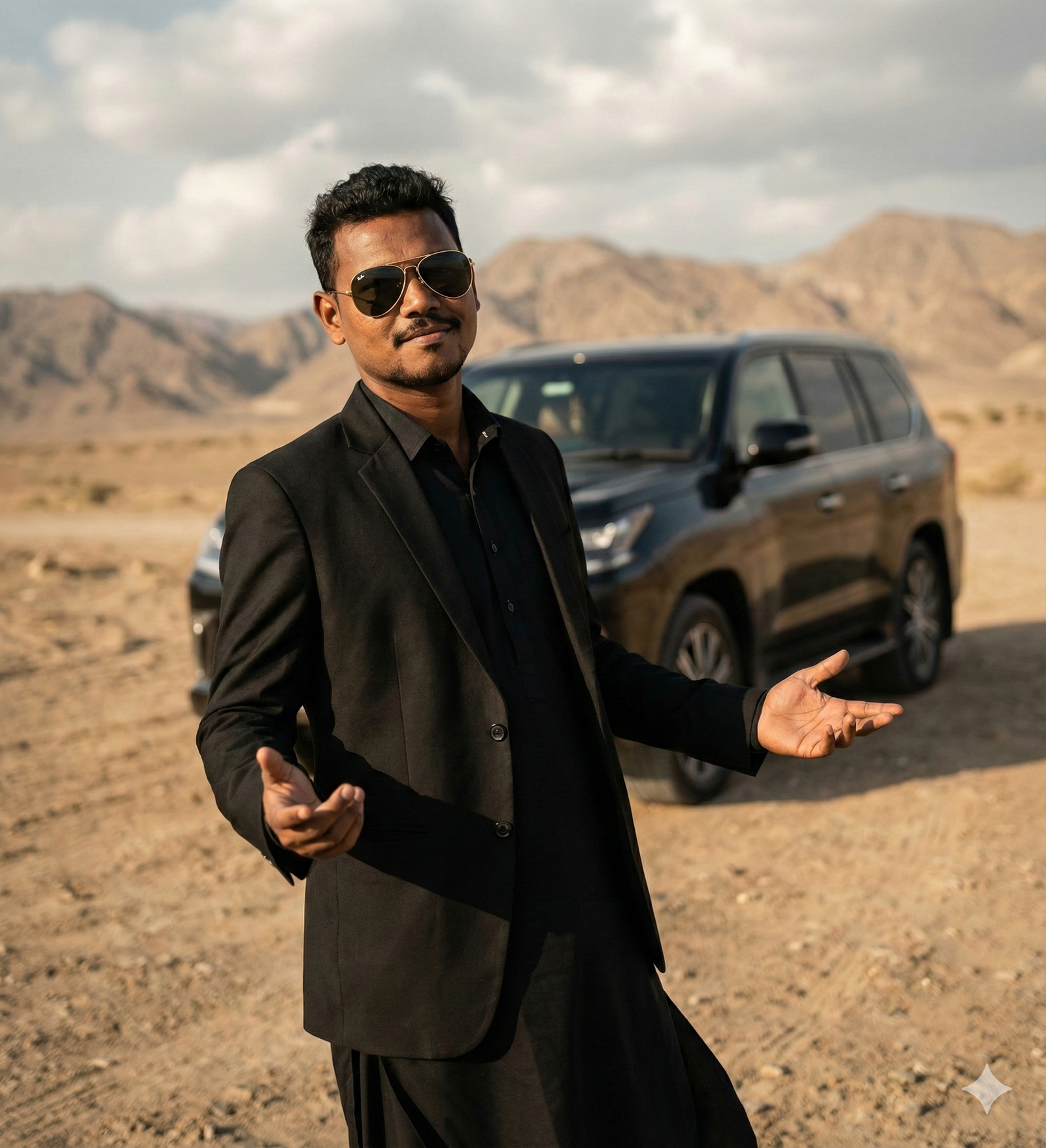 Akshaye Khanna Dhurandhar pose